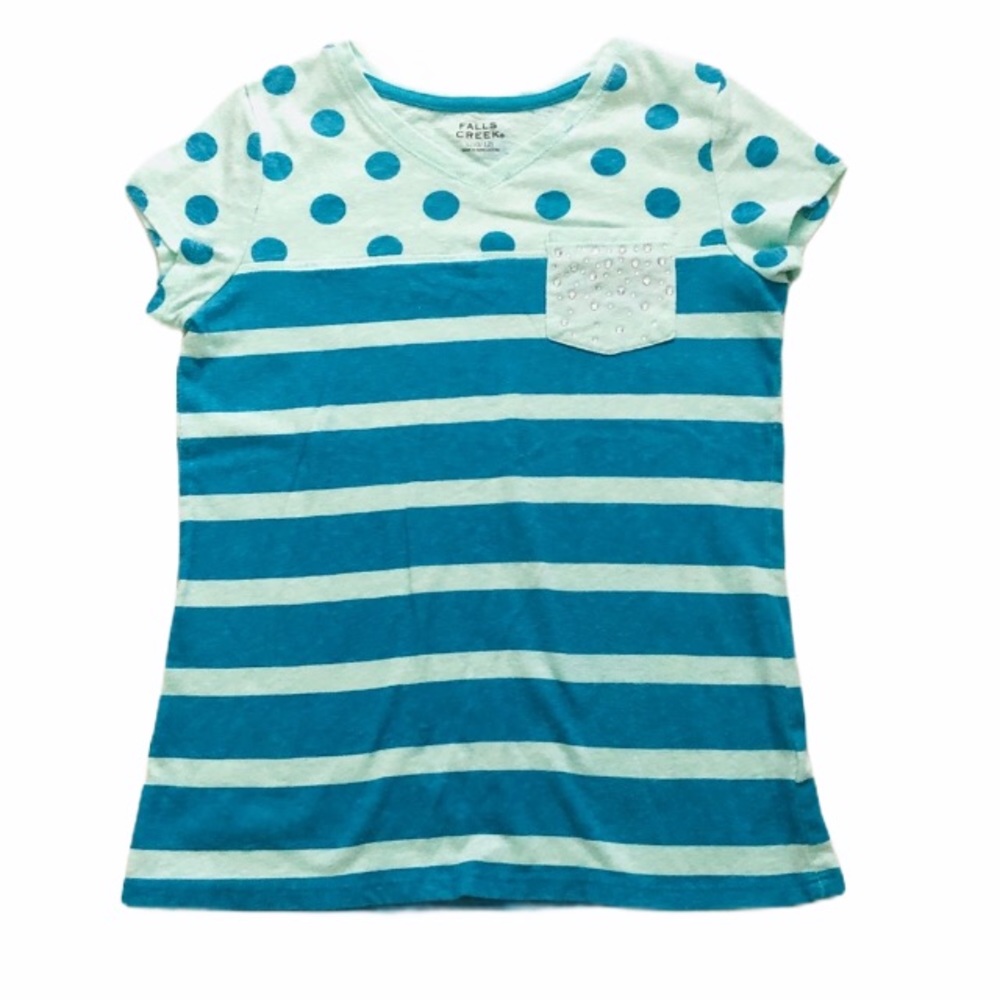 Falls Creek Size 10/12 Short Sleeve Shirt